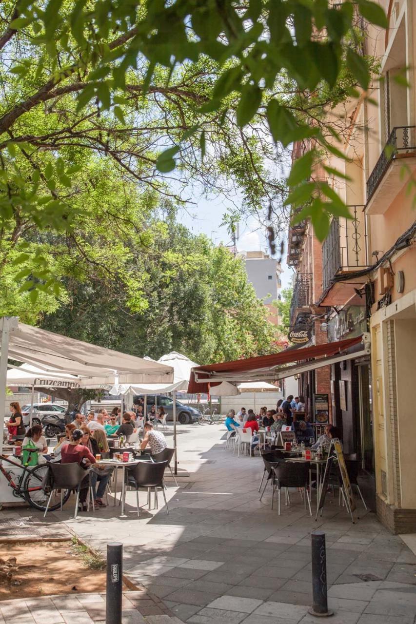 Fantastico Atico 2 Hab Gran Terraza Sevilla/Triana Buitenkant foto